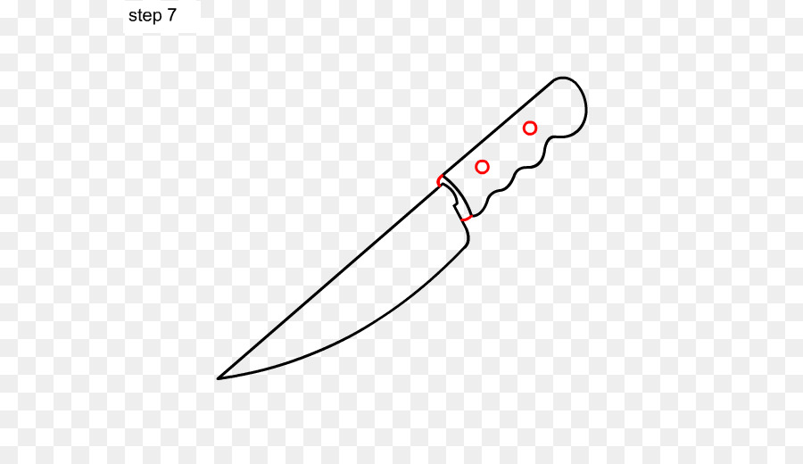Как нарисовать ребенку ножик