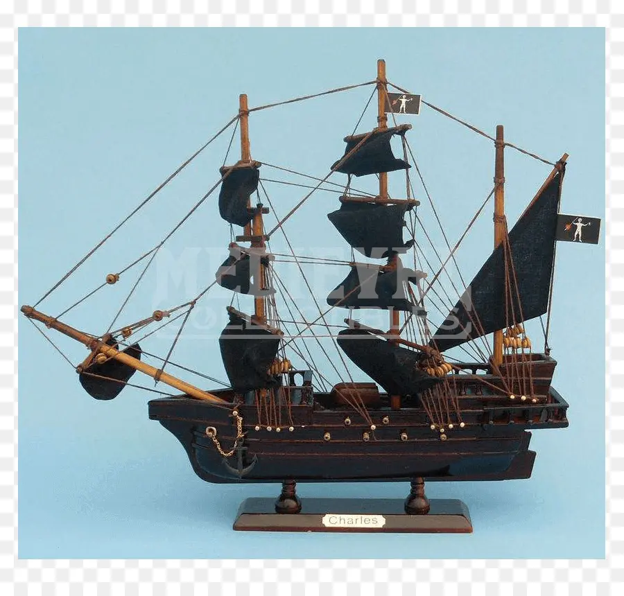 модель корабля，черный жемчуг PNG