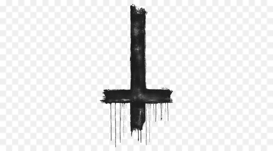 крест Святого Петра，сатанизм PNG