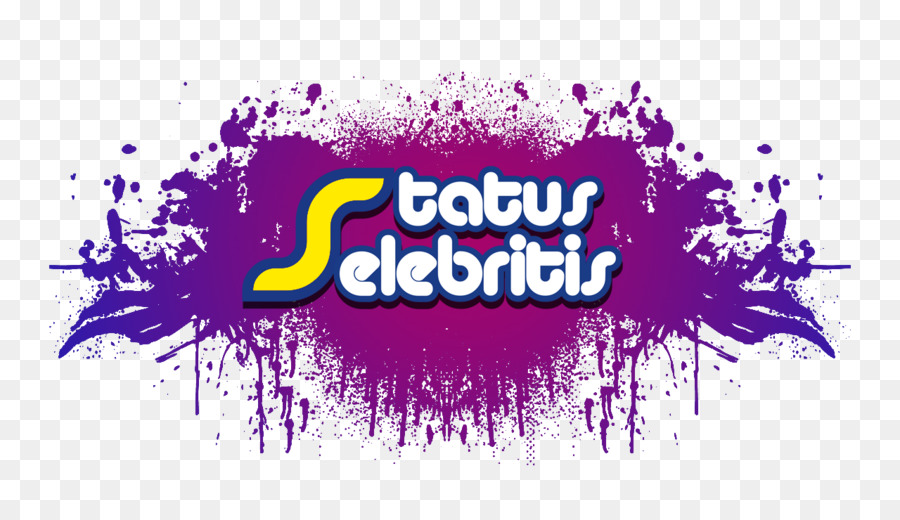 Статус логотипа Selebritis，фиолетовый PNG