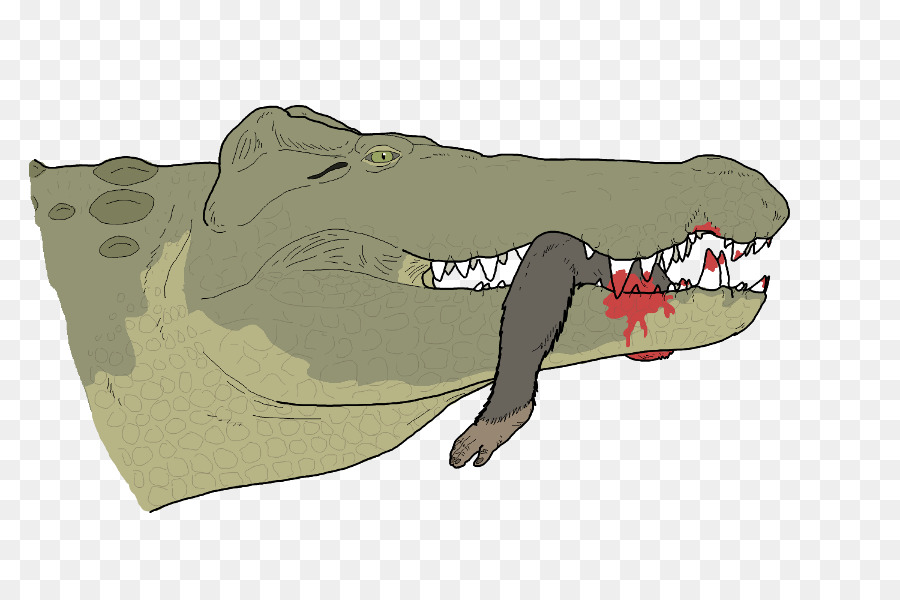 крокодилы，следующих Anthropophagus PNG
