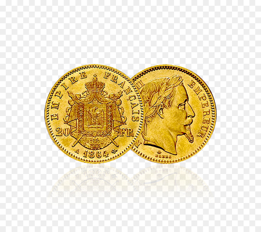 Coin，золото PNG