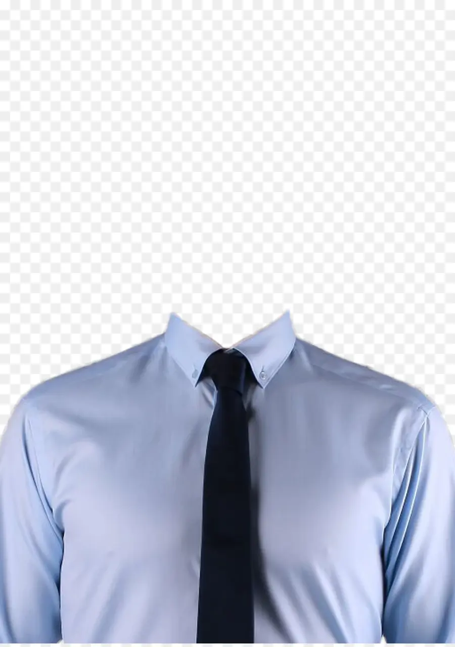 рубашка платье，галстук PNG