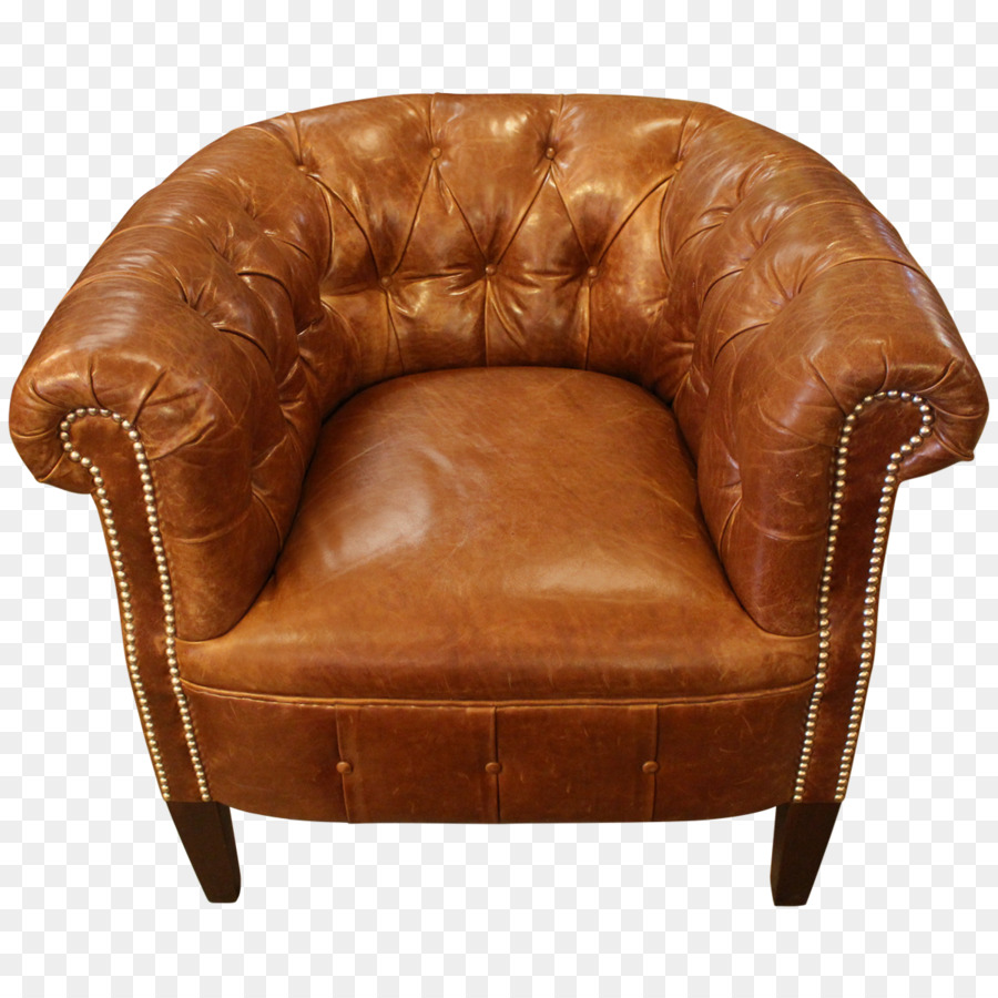 стул клуба，коричневый PNG