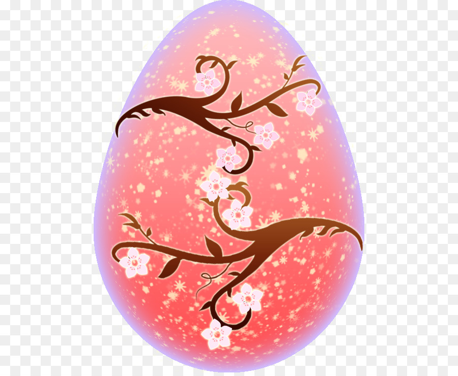 пасхальное яйцо，розовый M PNG