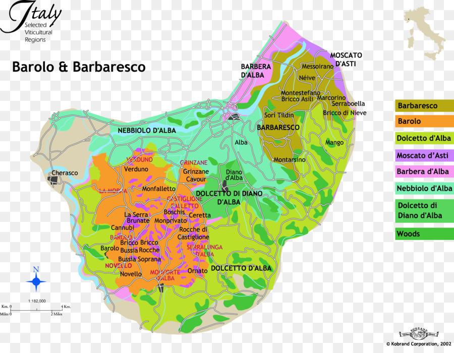 Barolo Docg，Wine PNG