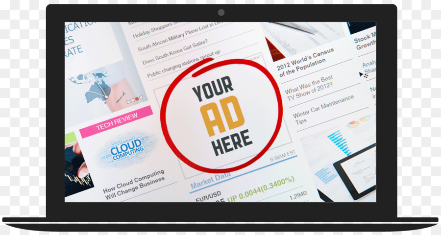 цифровой маркетинг，дисплей рекламы PNG
