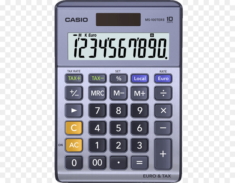 Касио，калькулятор PNG