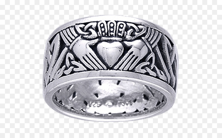 кладдахское кольцо，кельтский узел PNG