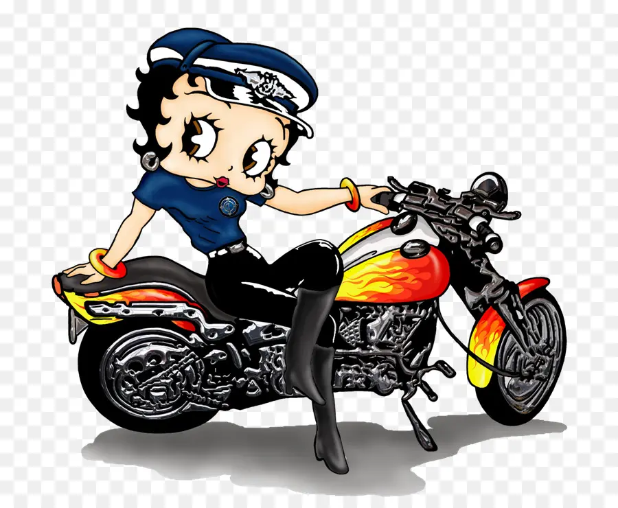 Бетти буп，мотоцикл аксессуары PNG