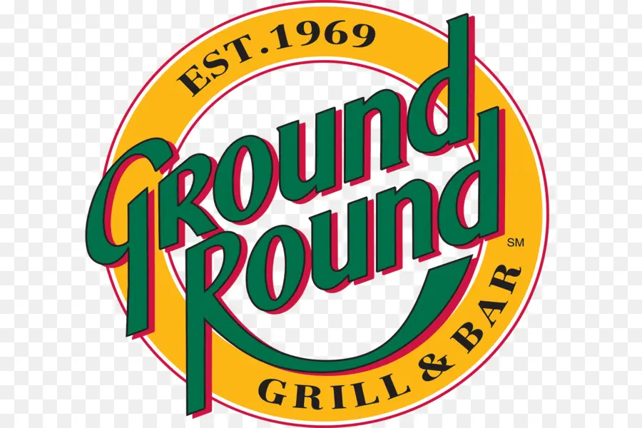 Логотип Ground Round，гриль PNG