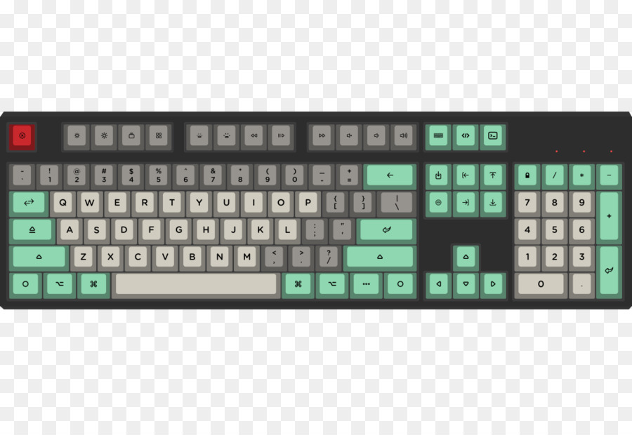 компьютерная клавиатура，клавишный колпачок PNG