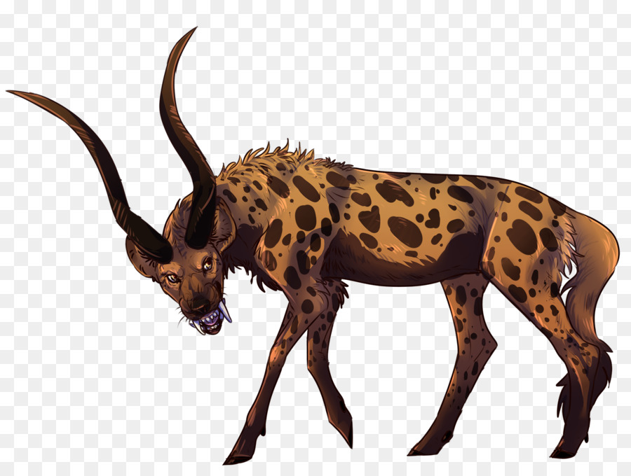 антилопа，олень PNG