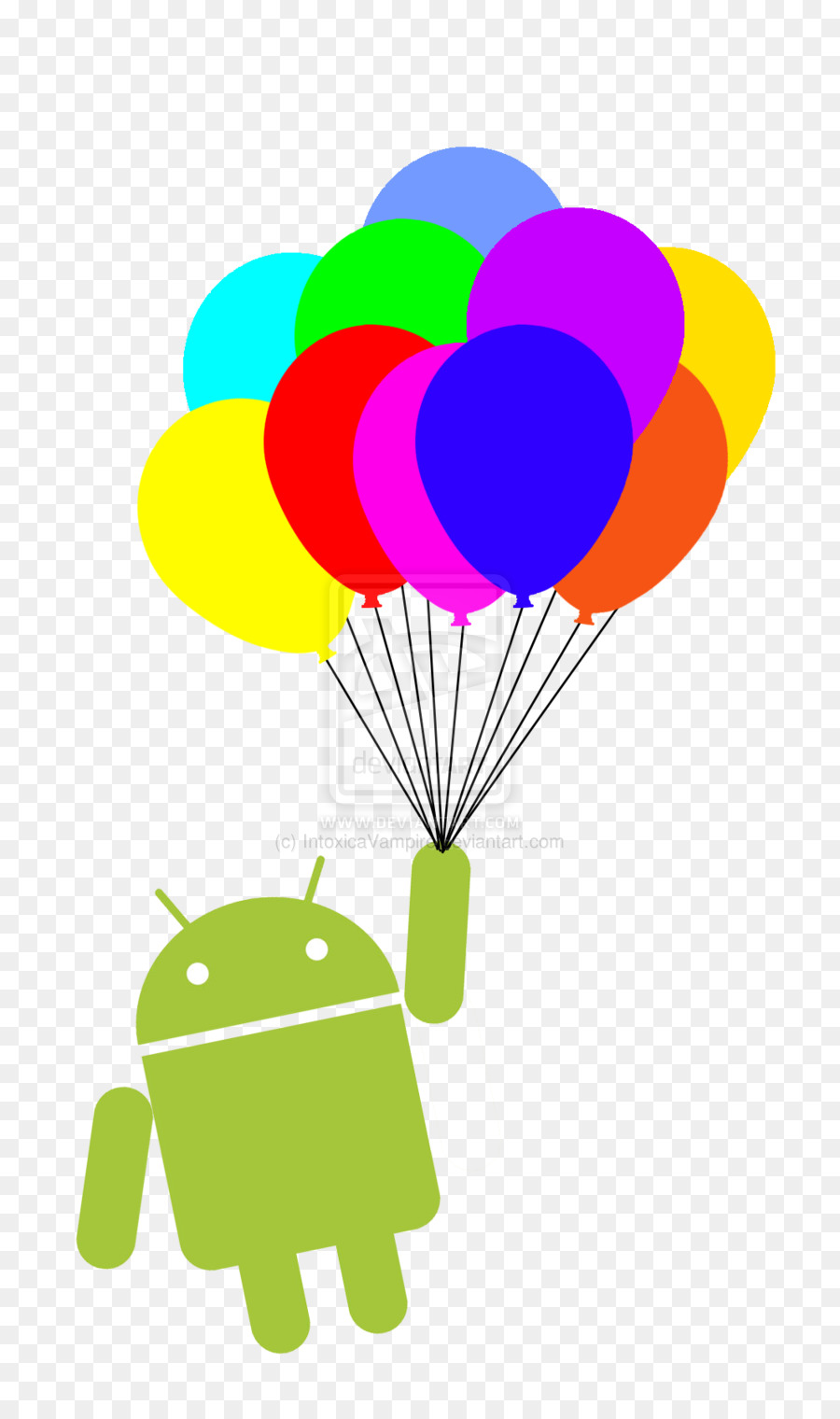 воздушный шар，андроид PNG