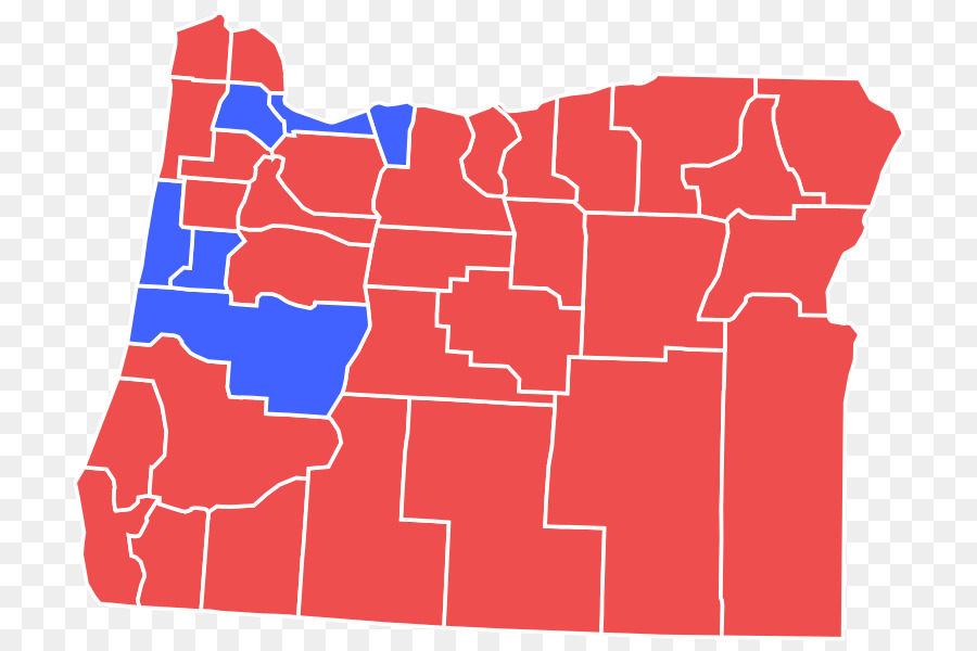 Орегон，президентские выборы в США в штате Орегон 2016 PNG