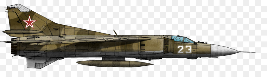 истребитель，Mig23 PNG