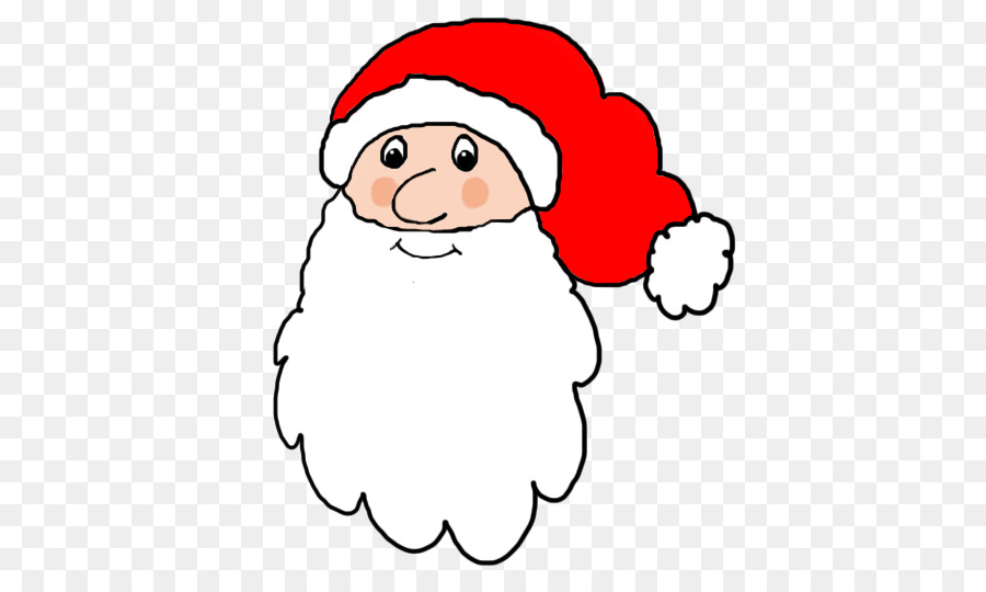 Санта Клаус，борода PNG