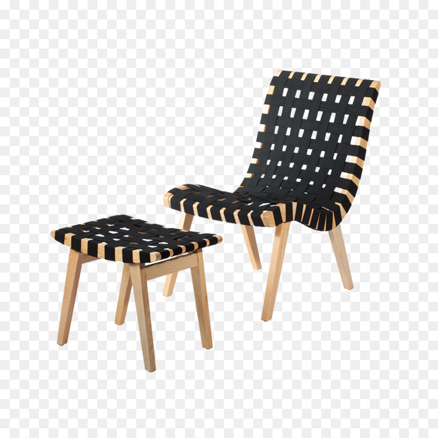 Эймс кресло для отдыха，кресло и пуфик PNG