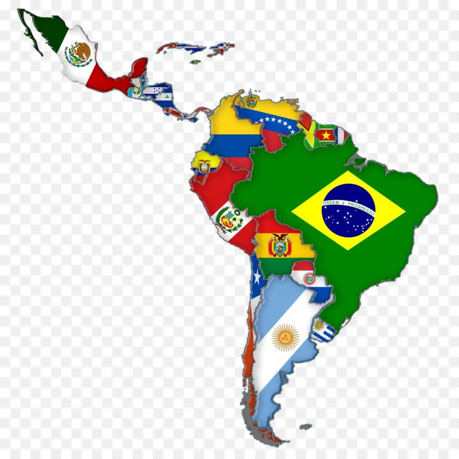 Латинская Америка，Южная Америка PNG