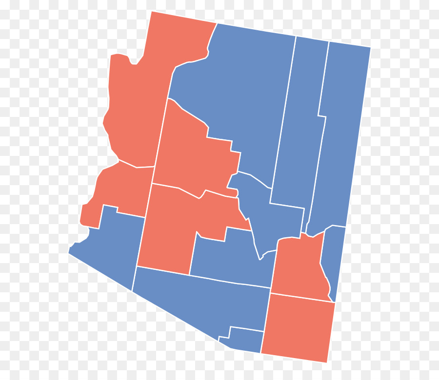 Аризона，президентские выборы в США 2004 PNG