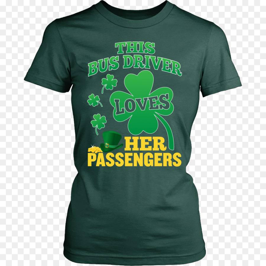 Your shirt. Doy Green text on t Shirt.