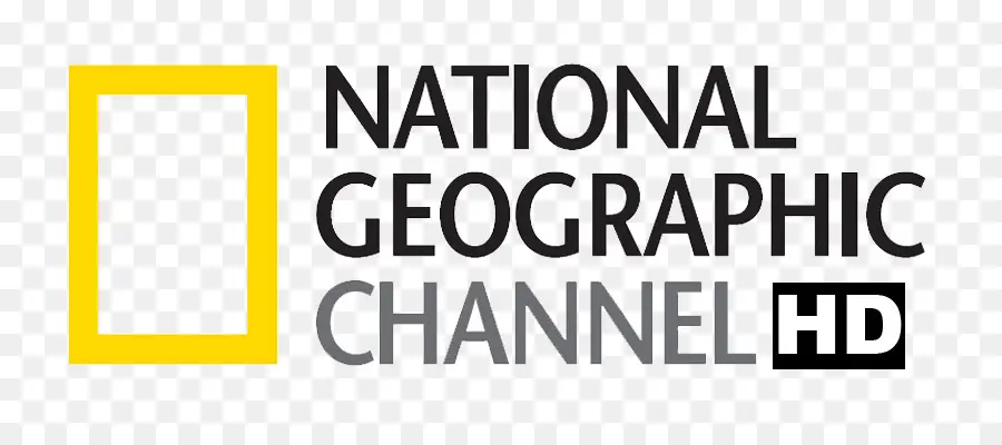 Логотип канала National Geographic，ТВ PNG