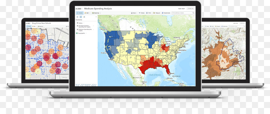 в Arcgis，географическая информационная система PNG