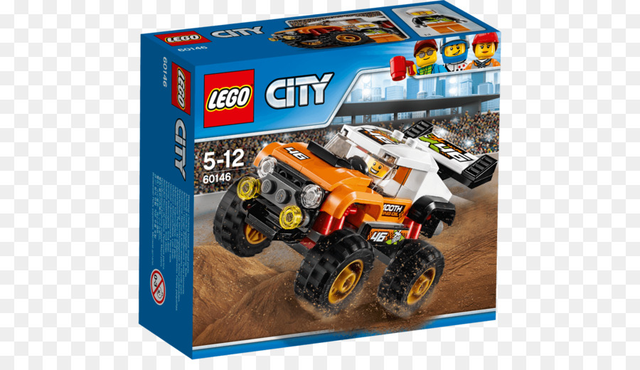 60146 Лего город грузовик Stunt，город Лего PNG