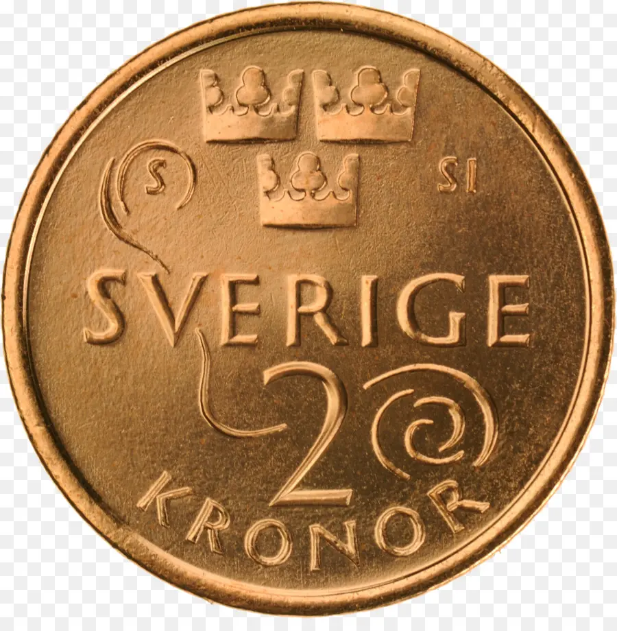 монета，Швеция PNG