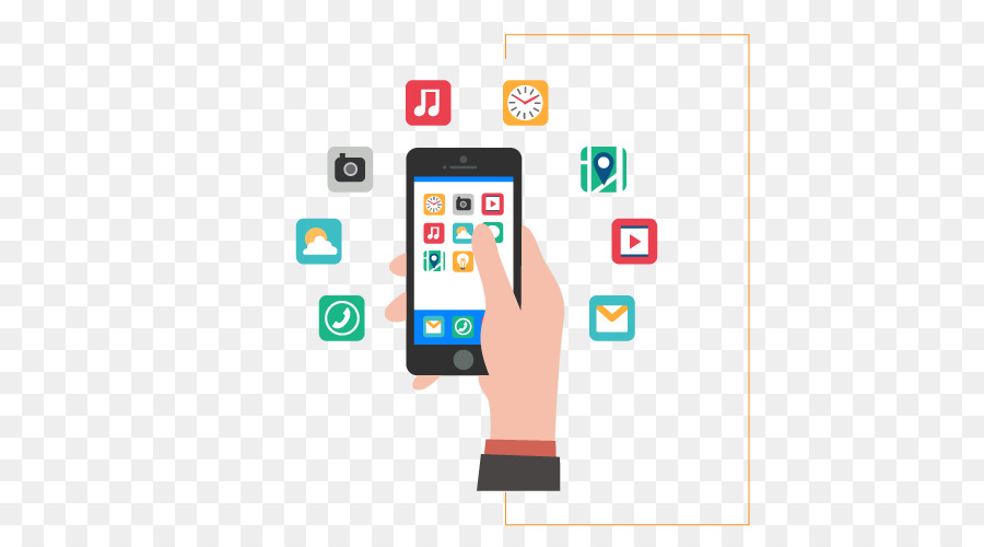 Мобильные приложения，смартфон PNG