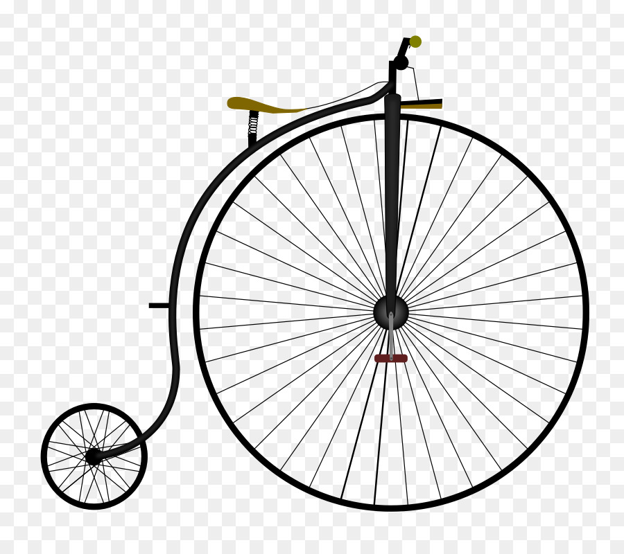 Pennyfarthing，велосипед PNG