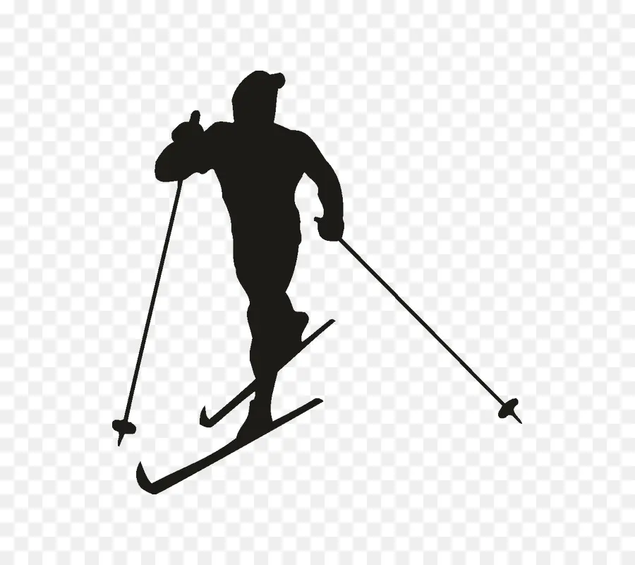 лыжные палки，лыжник PNG