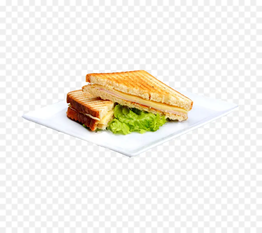 тост，сэндвич с ветчиной и сыром PNG