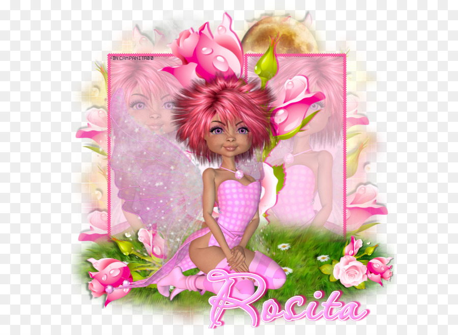 цветочный дизайн，Барби PNG