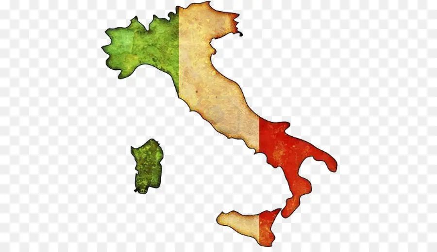 регионы Италии，карте PNG