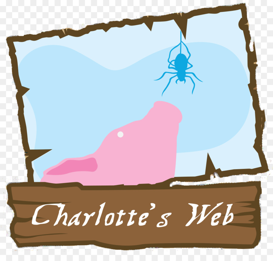 паутина Шарлотты，визуальное повествование PNG