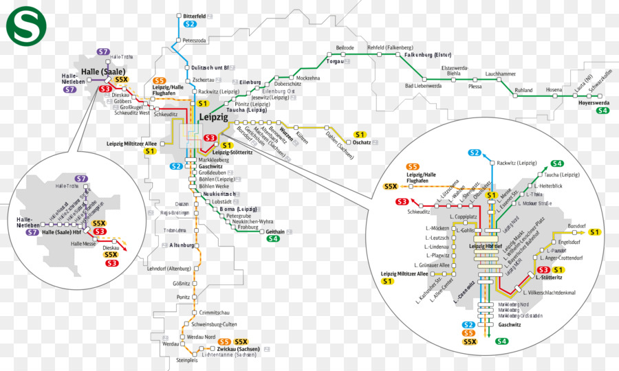 Sbahn Центральной Германии，Leipzig Hauptbahnhof PNG