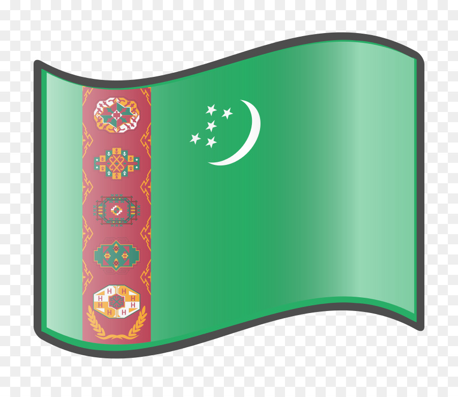 1991 Году Флаг Туркмении Фото