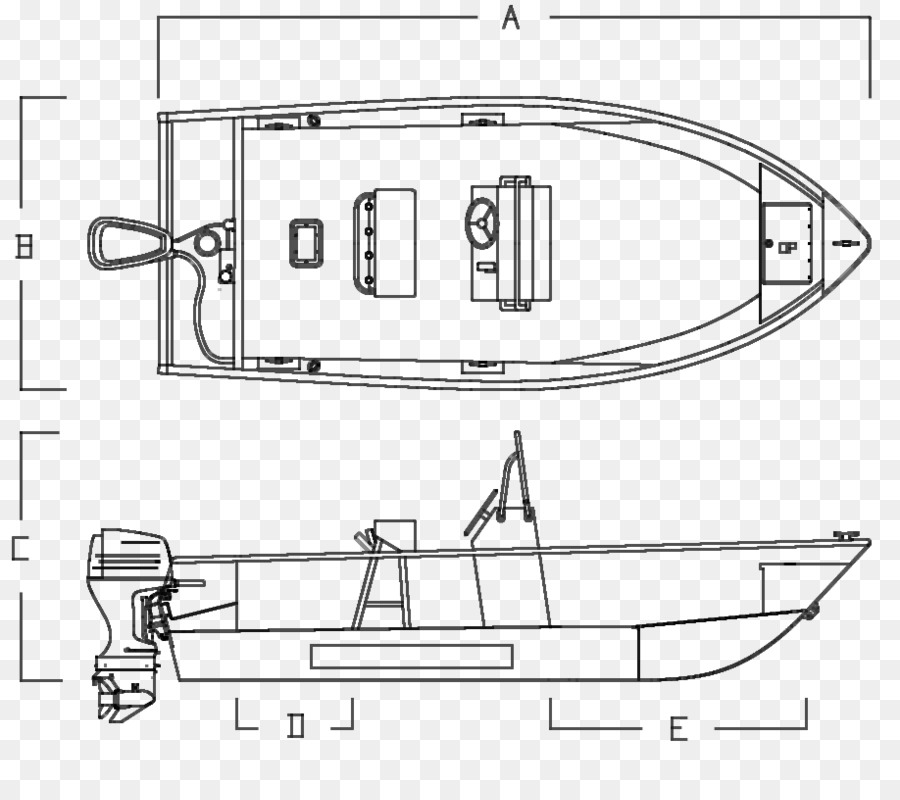 Схема лодки，Лодка PNG