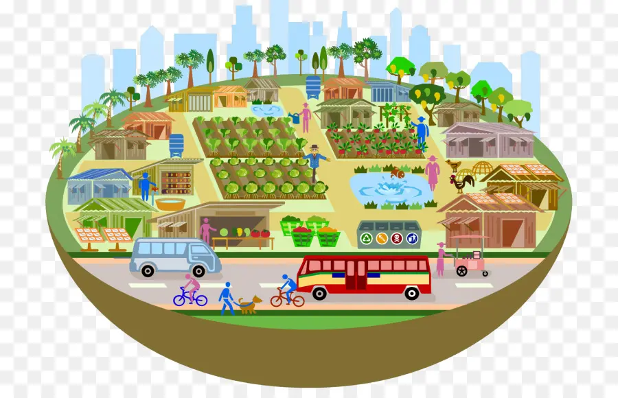 сельское хозяйство，городское сельское хозяйство PNG