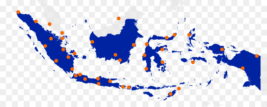 Индонезия，векторная карта PNG
