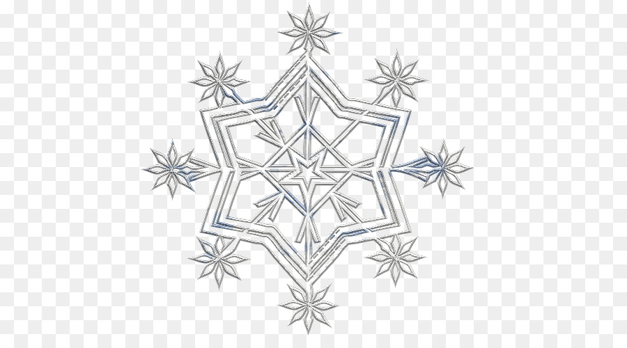 Снежинка，симметрия PNG