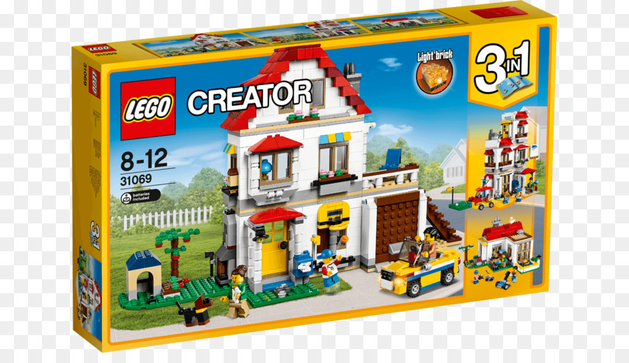 31069 модульная семьи Лего создатель вилла，Лего создатель PNG