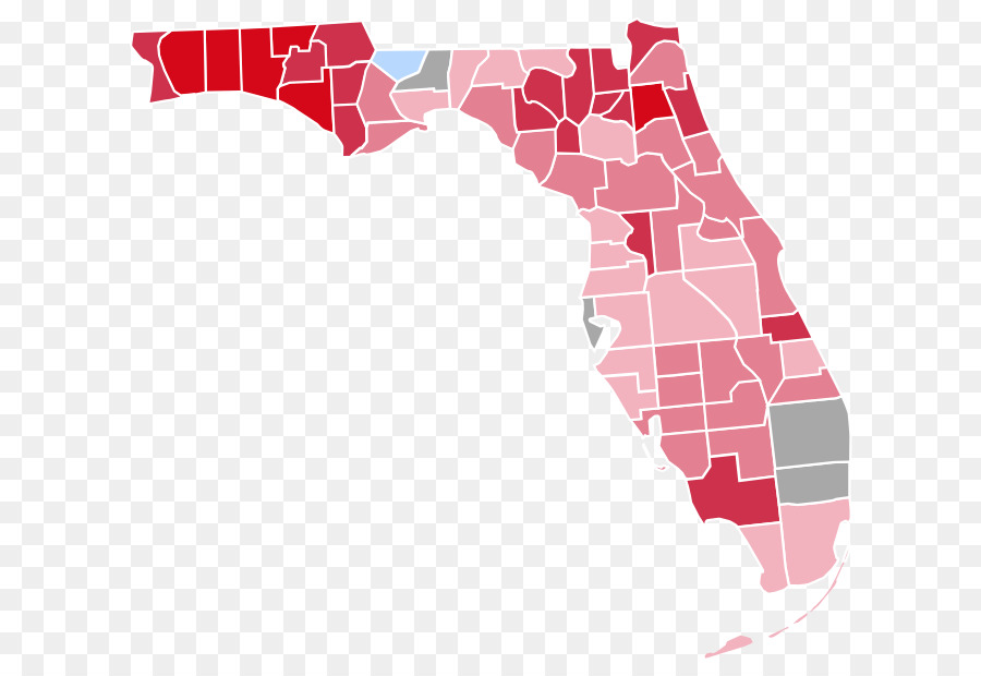 Флорида，выборы в США 2016 PNG