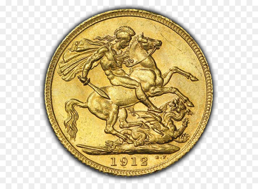 государь，золотая монета PNG