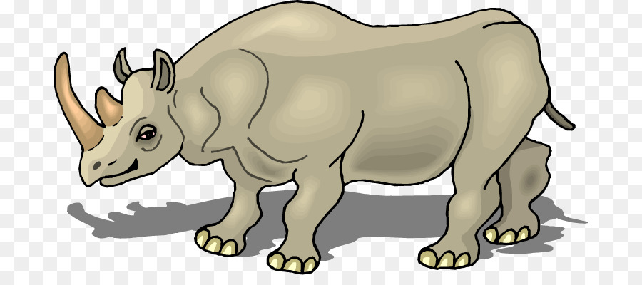 Rhinoceros，крупный рогатый скот PNG