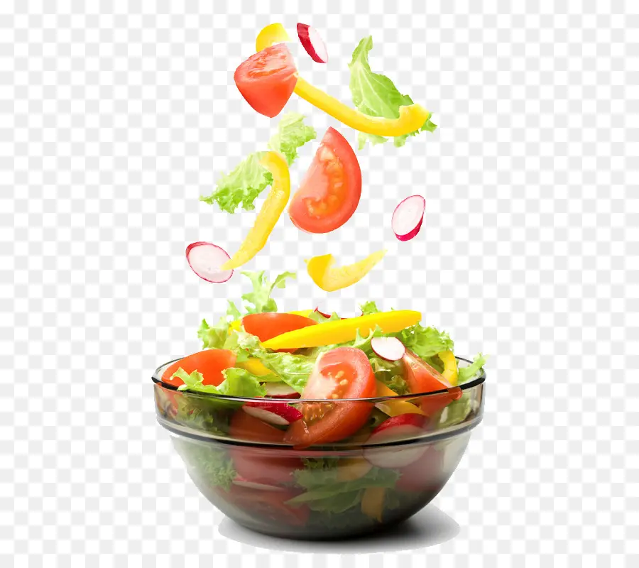 греческий салат，салат Цезарь PNG