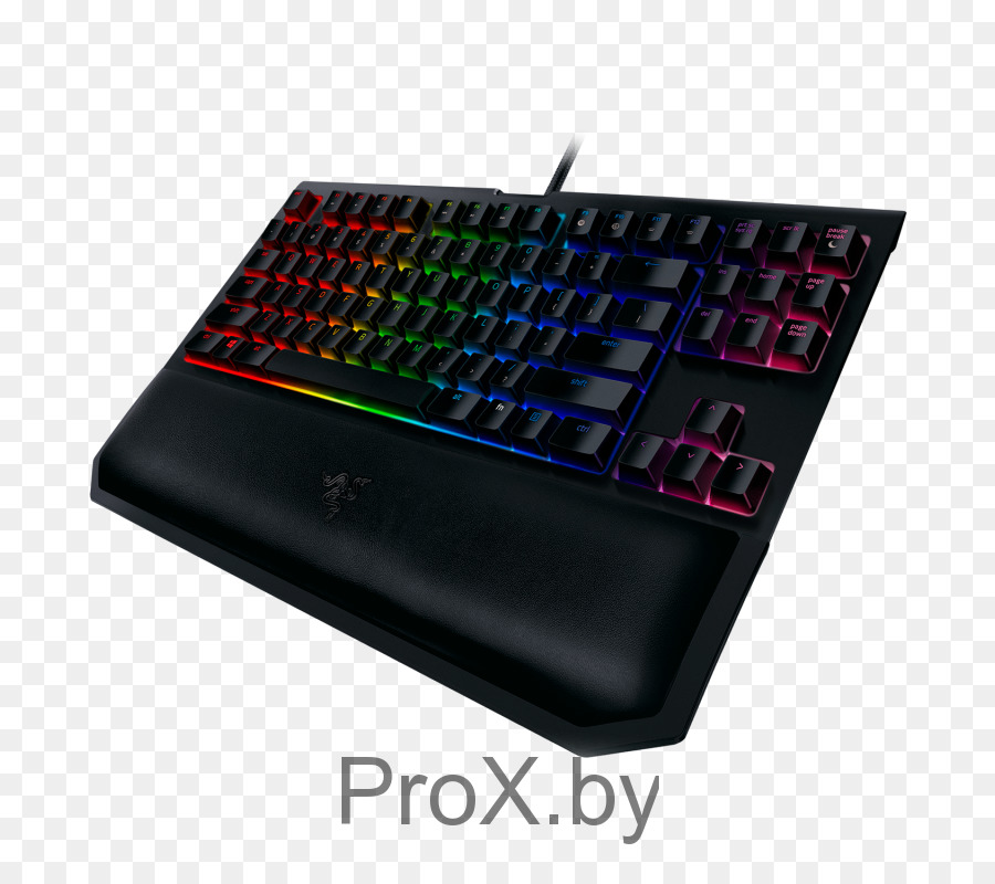 компьютерная клавиатура，компания Razer Blackwidow предусмотрено цветности П2 PNG