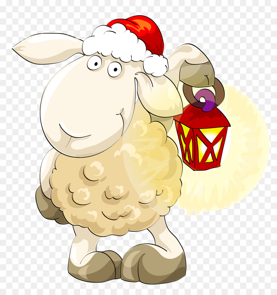 Рождество，овцы PNG