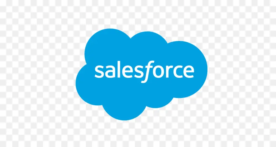 Логотип Salesforce，облако PNG